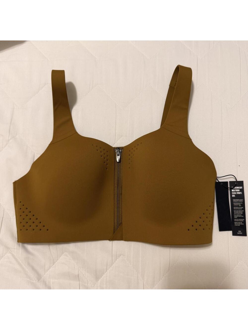 Victoria’s Secret VSX Sports Bra 34C Featherweight Max Front-Close High Support